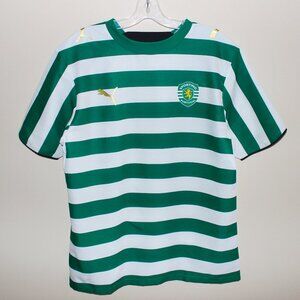 new unsponsored Puma Sporting CP 2006-07 Home Football Shirt Jersey Portugal